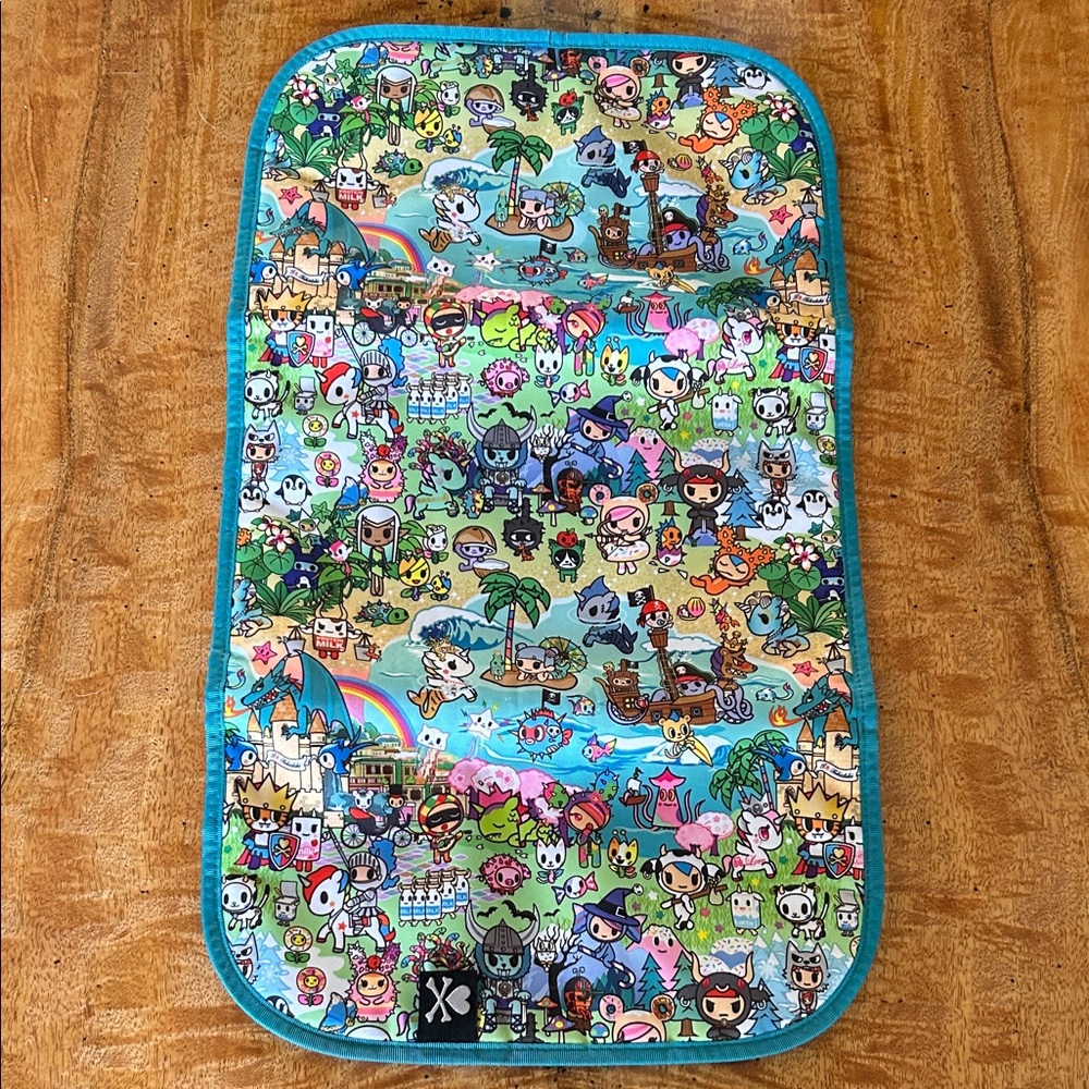 Ju Ju Be x Tokidoki Changing Pad Colorful Unicornos Tokidoki Characters Baby
